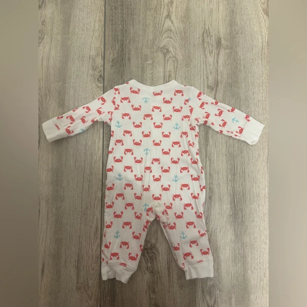 Crab Print Kids One Piece